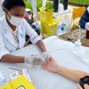 Dezenas de pessoas participam da ação de prevenção das doenças renais